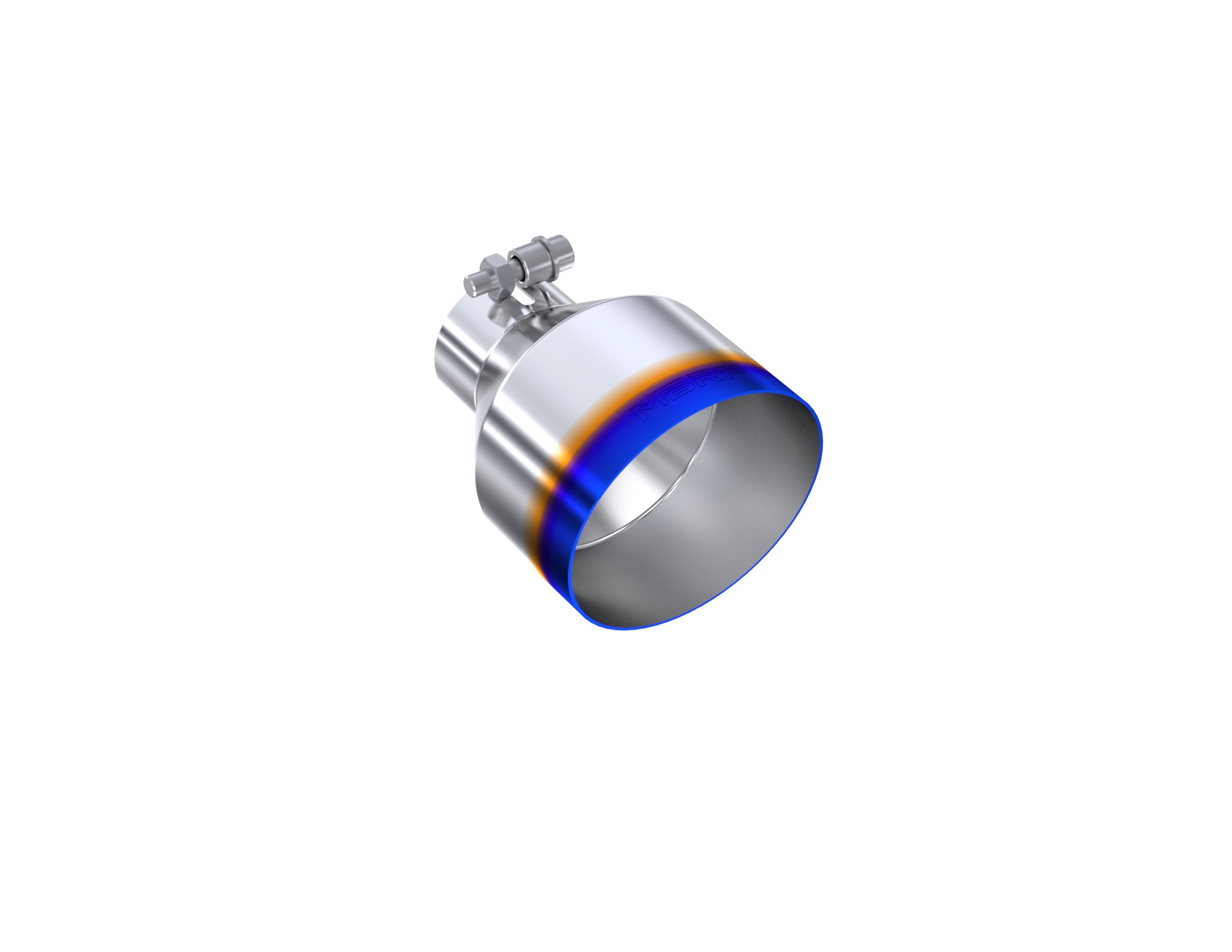 MBRP Exhaust T5190BE Tip. 5in. OD Out. 2.5in. ID. 6.5in Length. Single Wall. BE T304