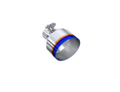 MBRP Exhaust T5190BE Tip. 5in. OD Out. 2.5in. ID. 6.5in Length. Single Wall. BE T304