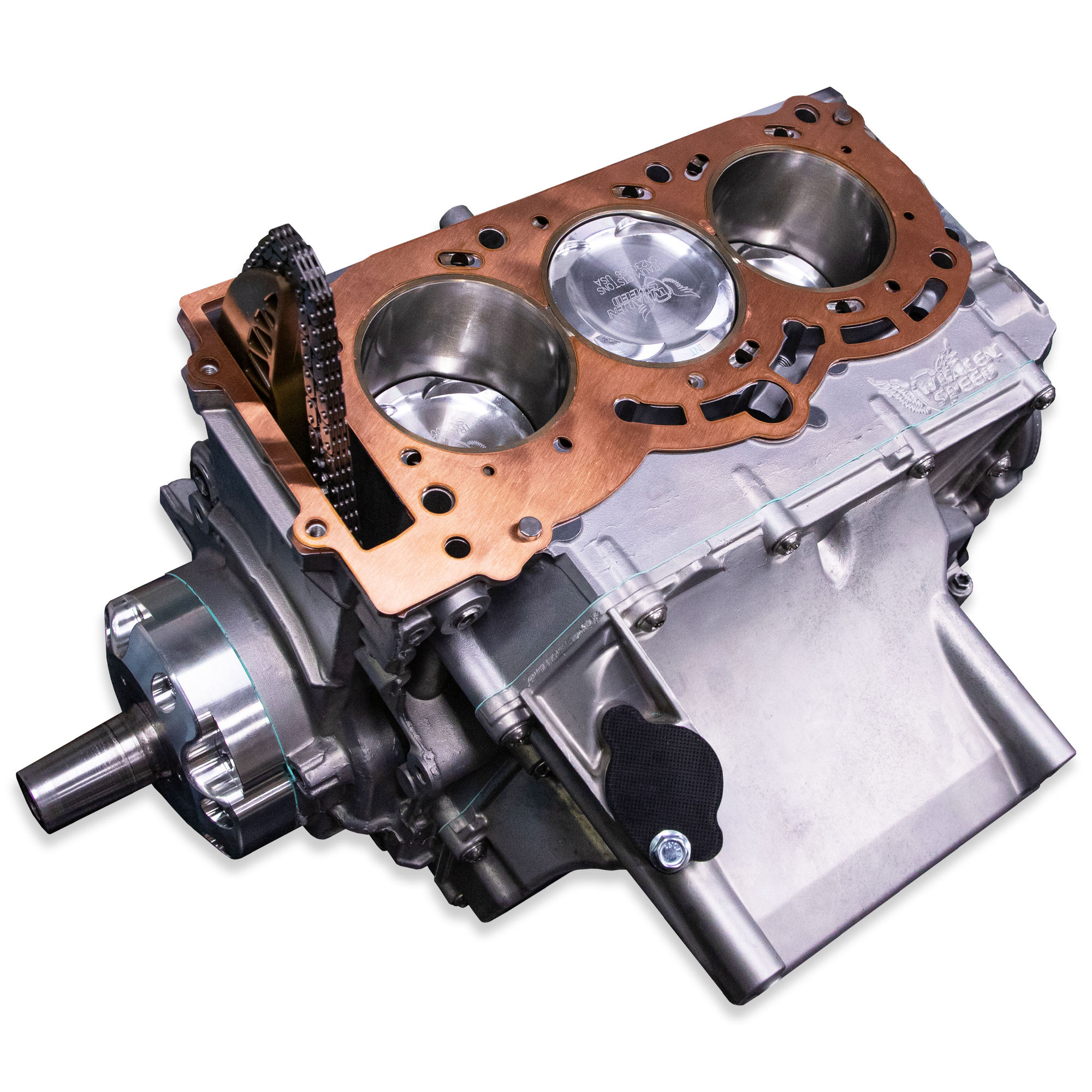 WSRD V3 Closed Deck Short Block Assembly Engine Package | Can-Am X3 & Ski-Doo (Rated to 550HP)