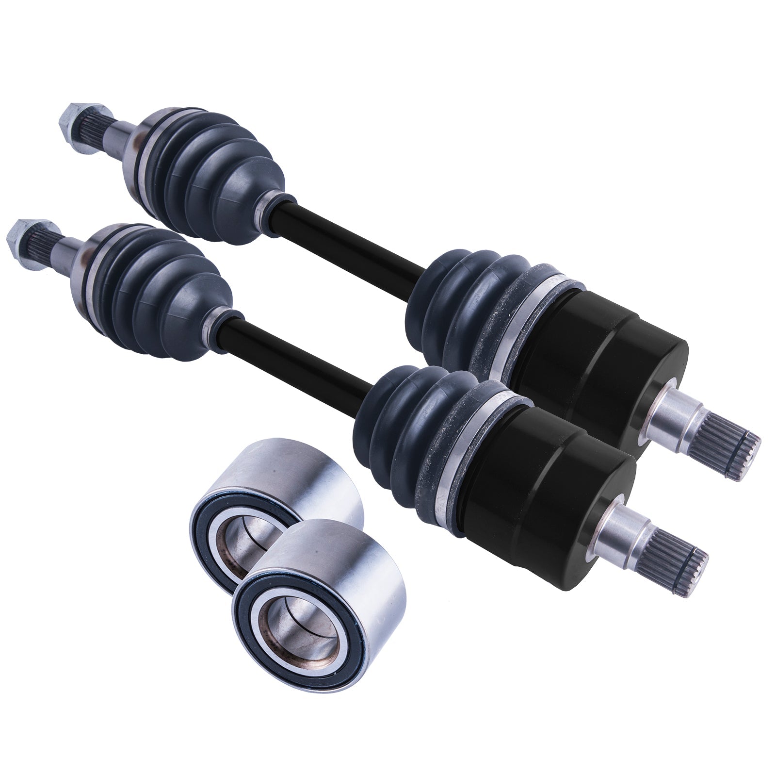 Can Am Outlander Renegade 500 650 800 Rear Axles and Wheel Bearing Set 2004 - 2019