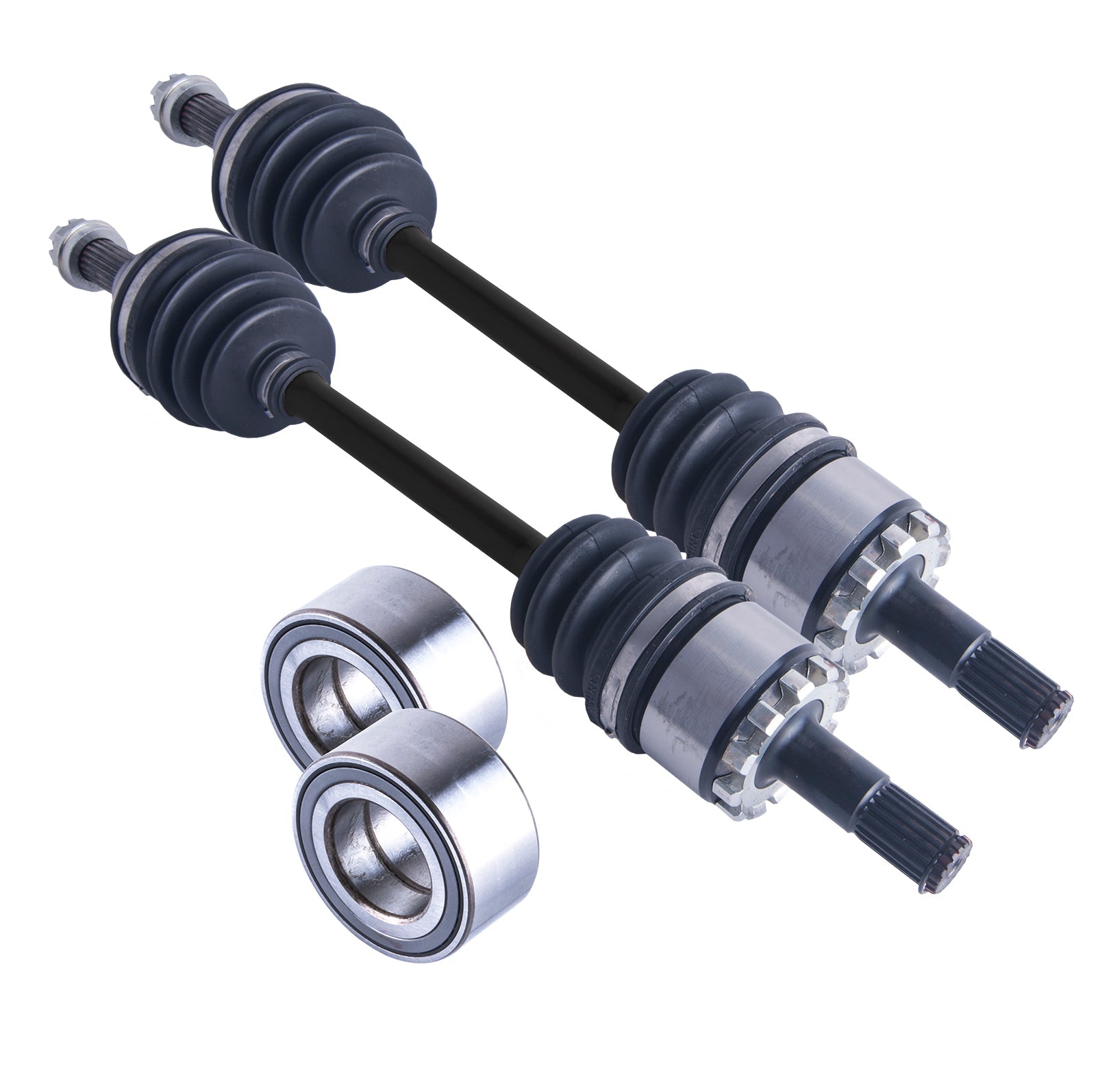 Kawasaki Brute Force 650I 750I Front Axles and Wheel Bearing Set  2005 - 2026