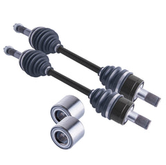 Kawasaki Brute Force 650i 750i Rear Axles and Wheel Bearing Set 2005 - 2026