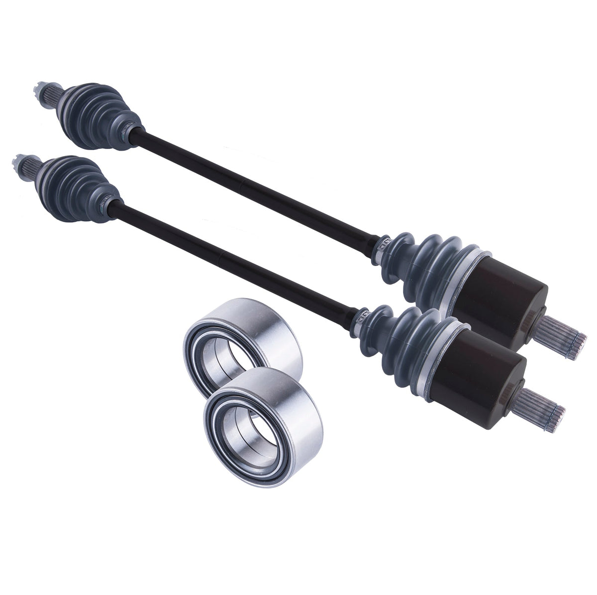 Polaris RZR XP 900 Front Axles and Wheel Bearing Set 2011 - 2014