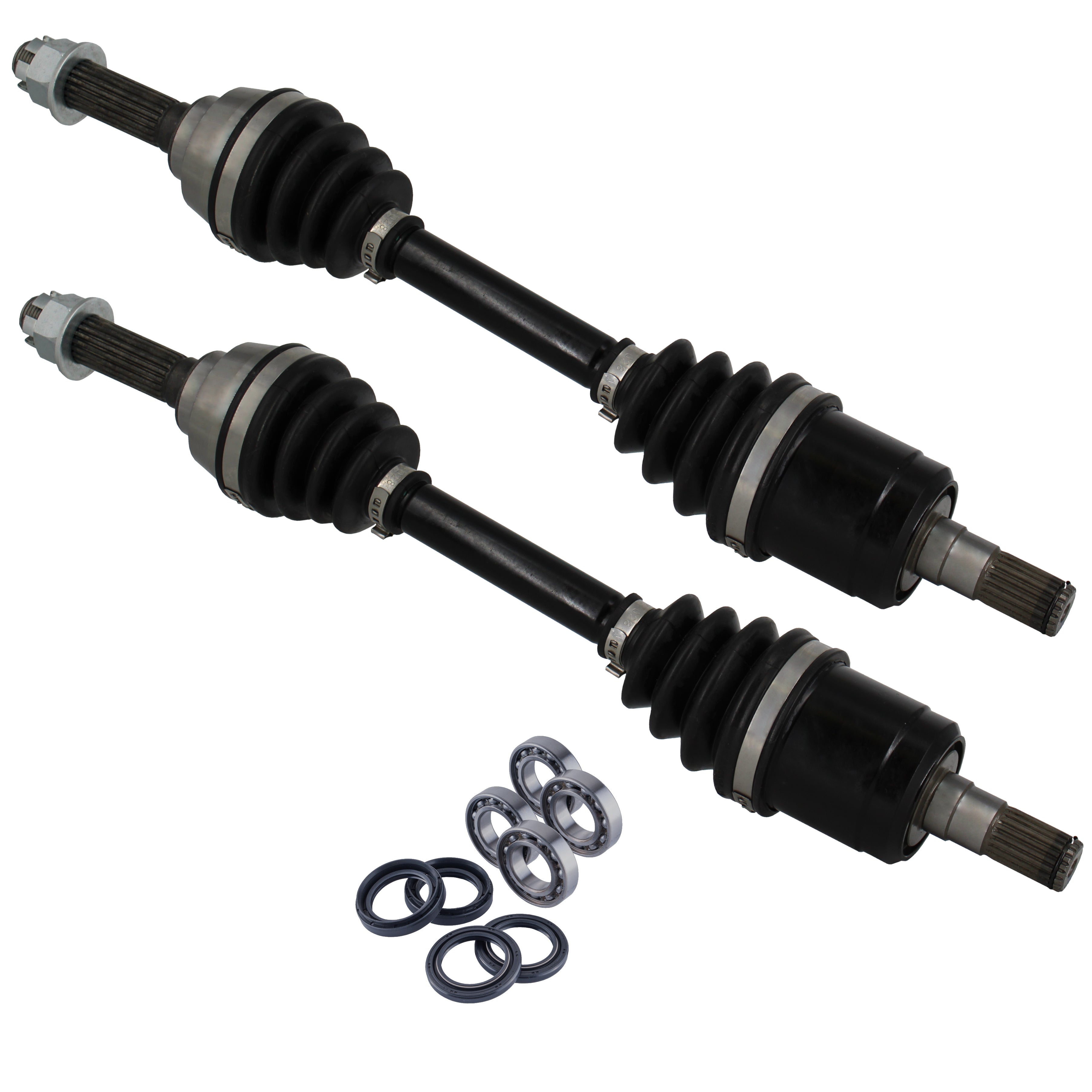 Suzuki King Quad 400 Front Axle & Wheel Bearing Set 2008-2024
