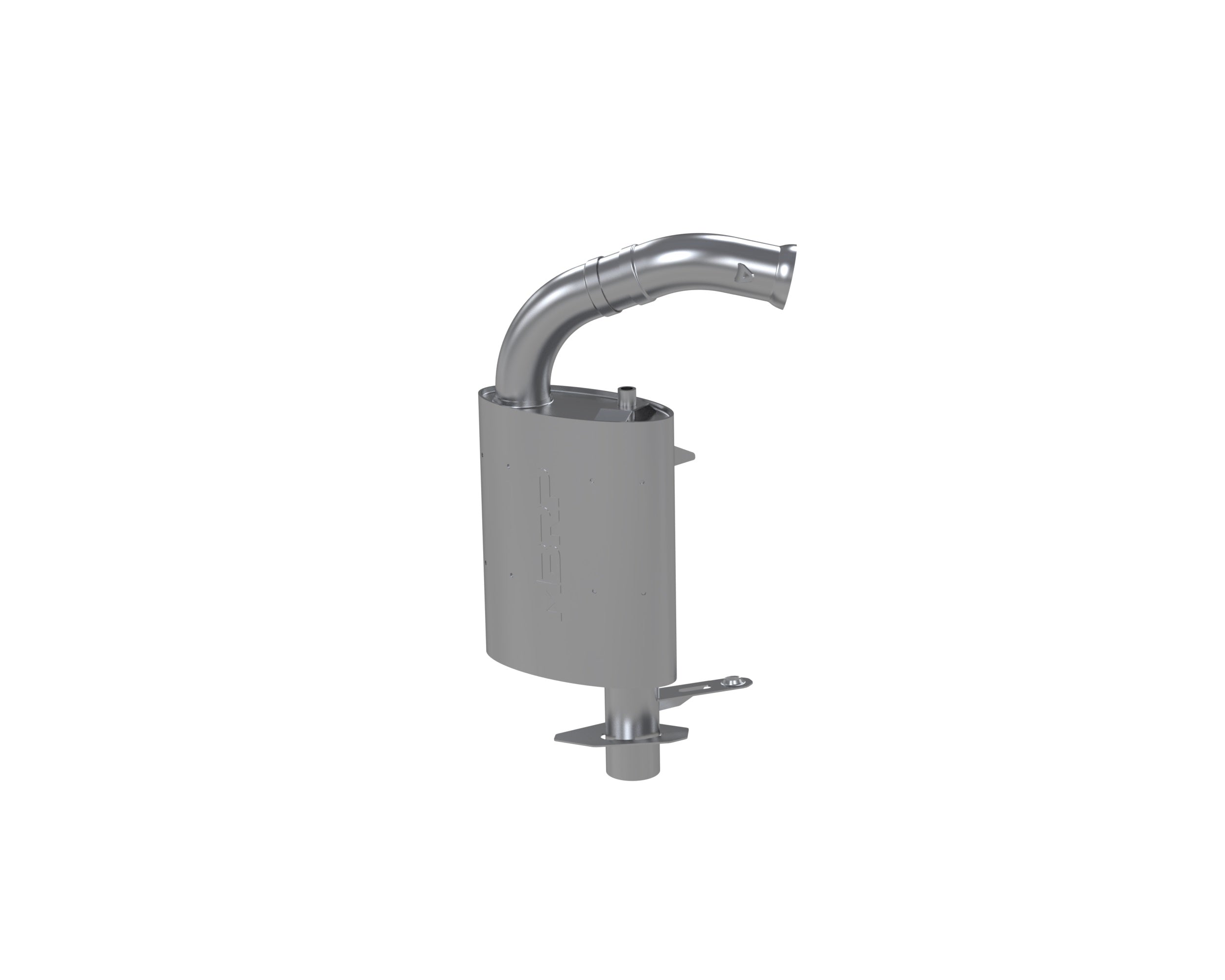 MBRP Powersports Snowmobile Quiet Trail Muffler