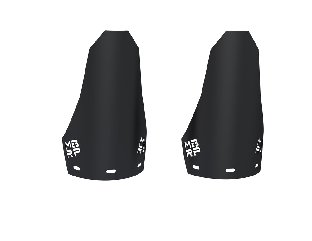 MBRP AC-9219-05 Black-Coated Shock Guards