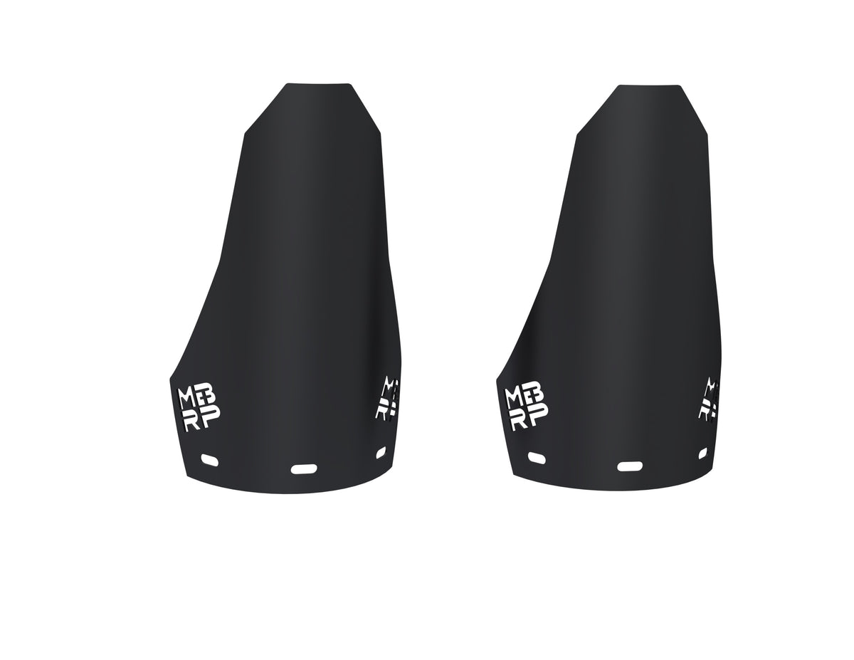 MBRP AC-9219-05 Black-Coated Shock Guards