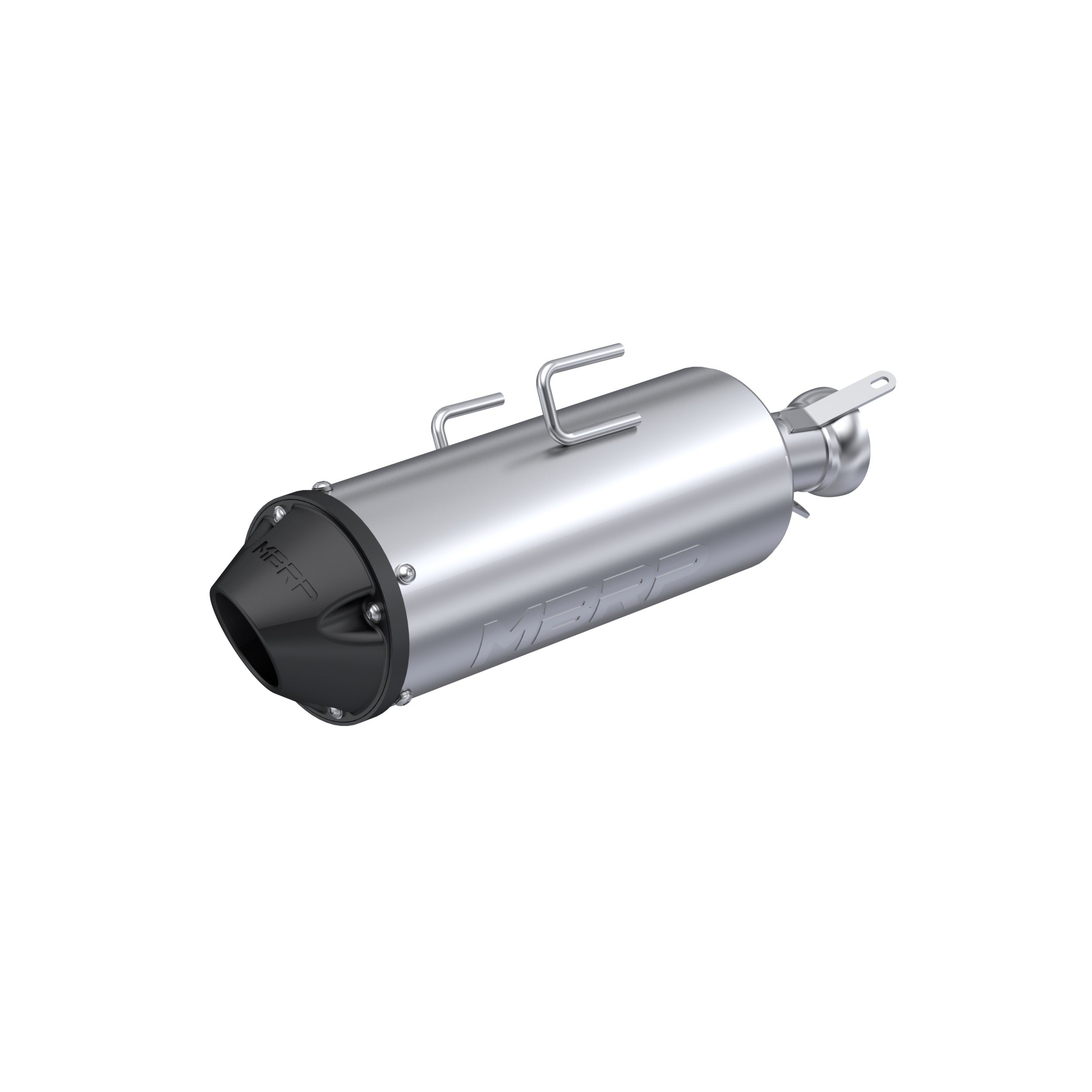 Polaris 5-Inch Slip-on Muffler with Billet Encap