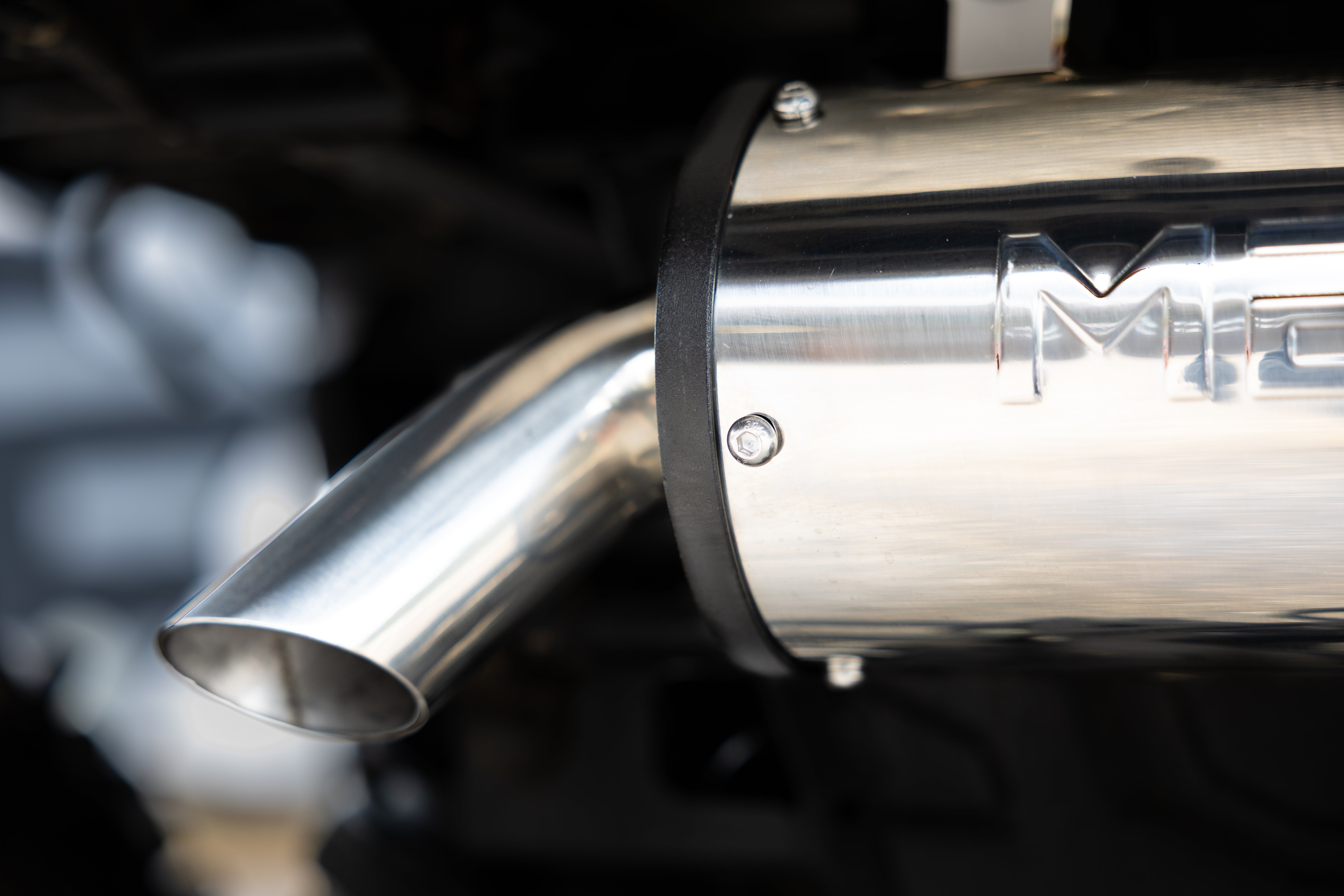 Polaris Slip-on Muffler.