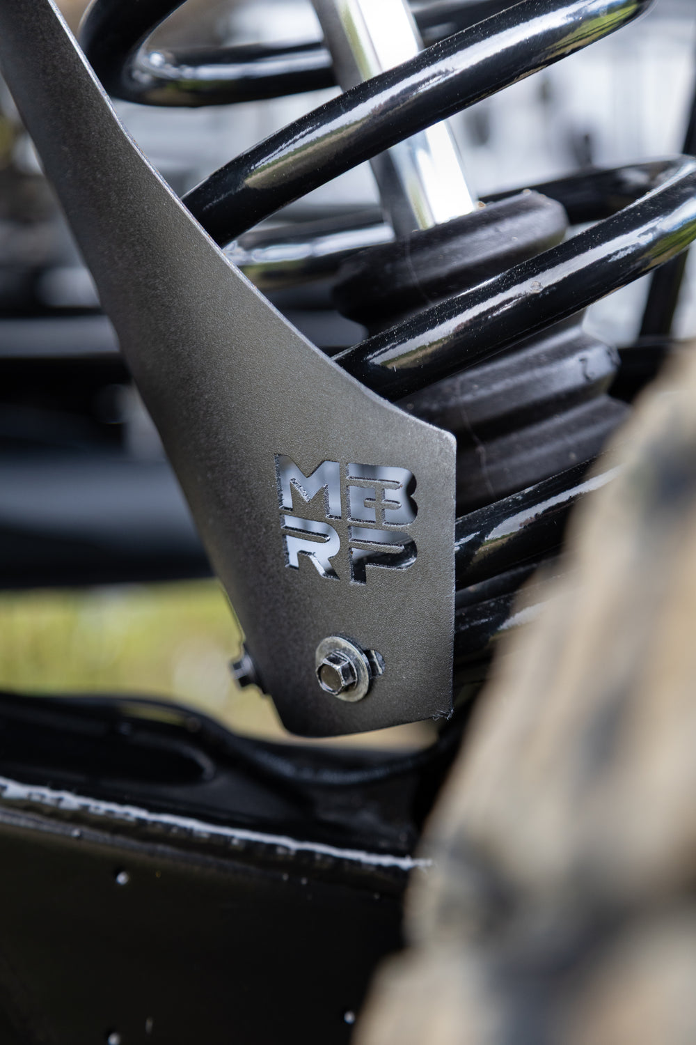 MBRP AC-9219-05 Black-Coated Shock Guards