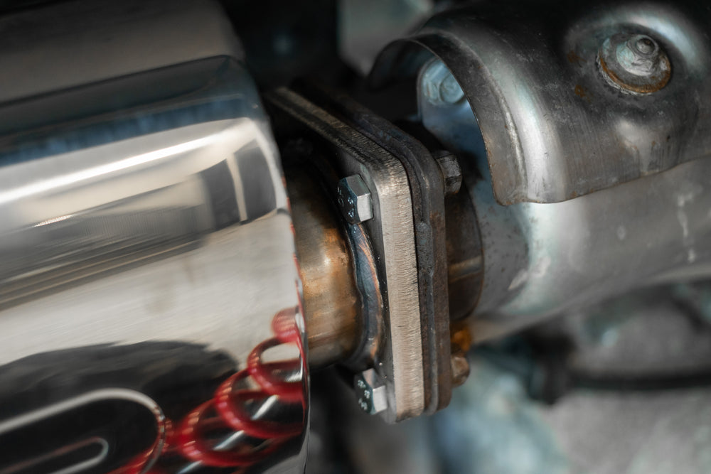 Kawasaki Single Slip-on Muffler.