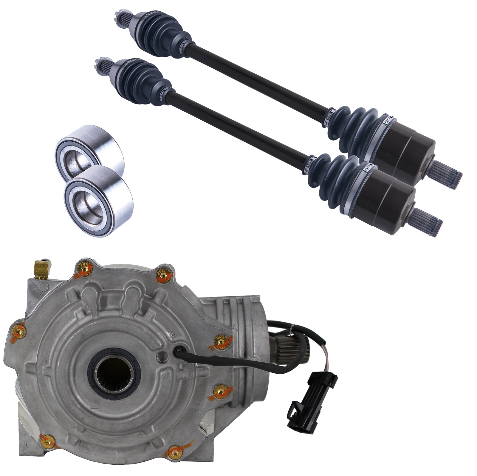 Polaris Ranger Front Differential Axles & Wheel Bearing Bundle