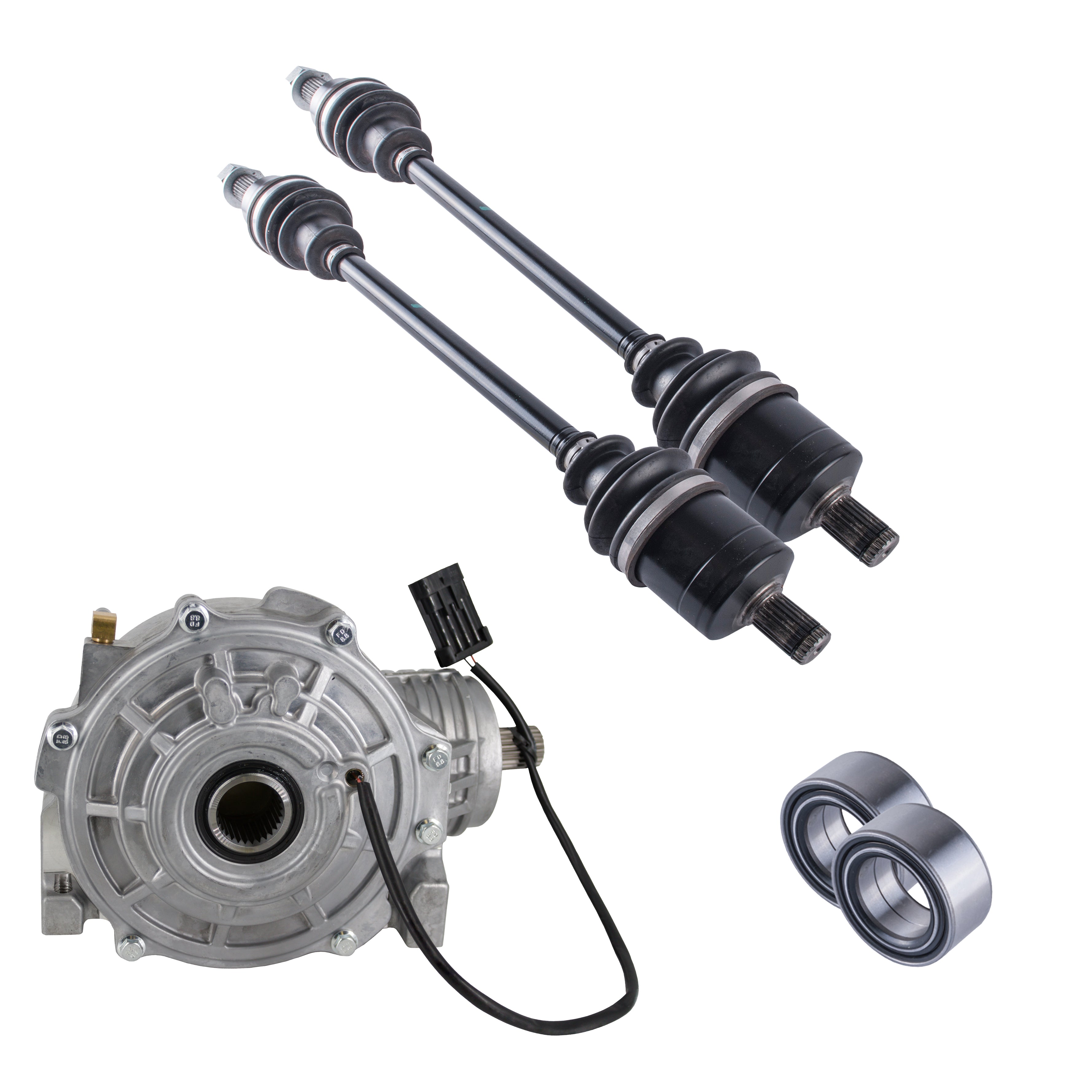 Polaris Ranger 1000 HL Front Differential Axles & Wheel Bearings Bundle