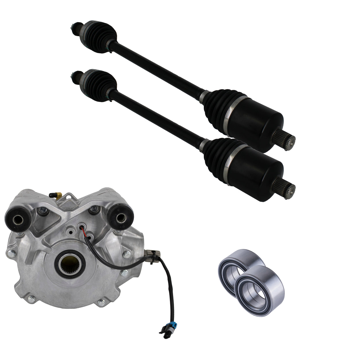 Polaris RZR Front Differentials Axles & Wheel Bearings Bundle