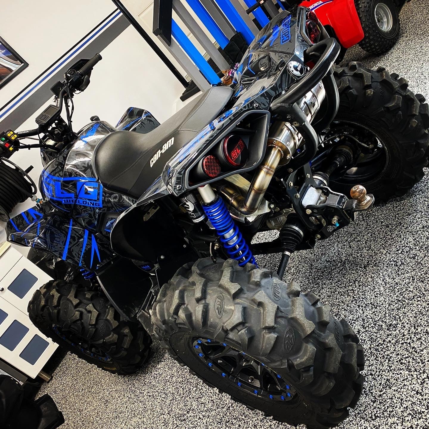 2012-2026 Gen 2 CanAm Renegade (non-XMR) 500-570-650-800-850-1000cc Bomber Performance Series Slip On Side Exit