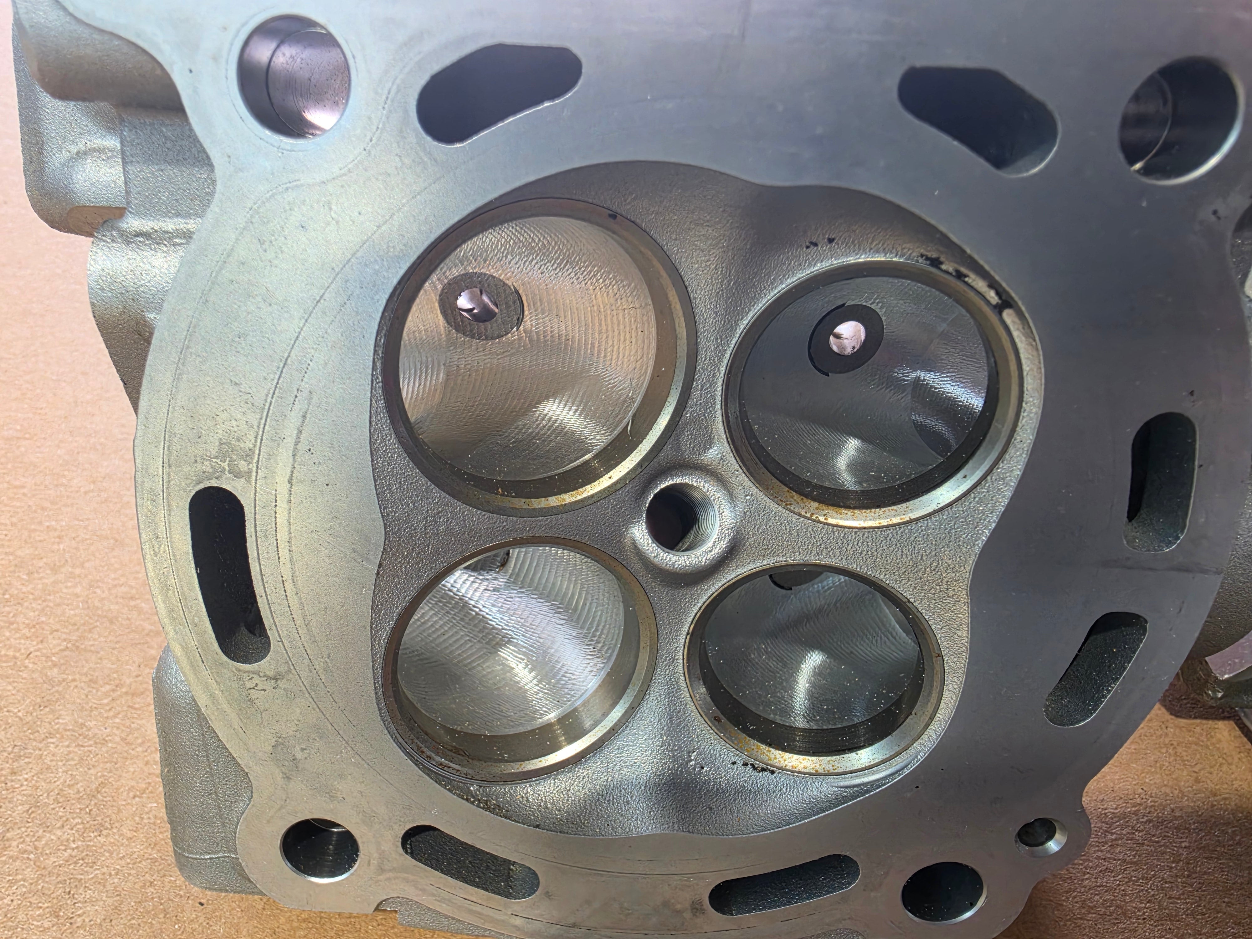 OEM CANAM MAVERICK HEADS WITH CNC PORT AND POLISH.