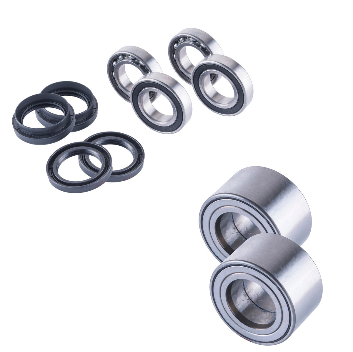 Yamaha ATV Front & Rear Wheel Bearings & Seals Kit 93306-006Y2-00 93106-38046-00 93106-38047-00