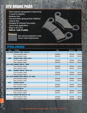BP2HC805 - Extreme Duty Brake Pads - YAMAHA