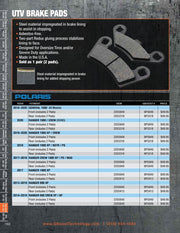 BP1XD-1 - Extreme Duty Brake Pads - YAMAHA