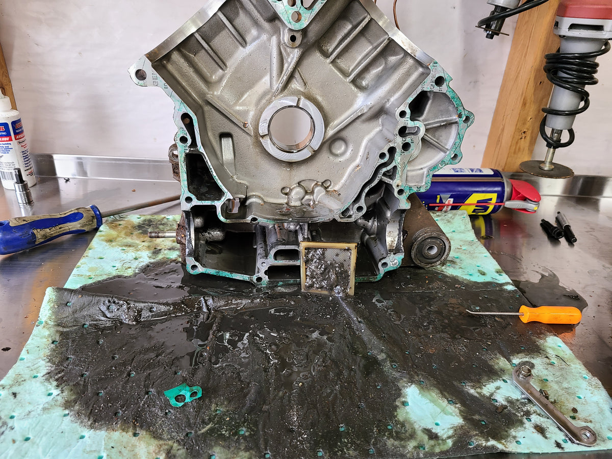 CANAM VTWIN ENGINE CLEANING (NOT FLUSHING)