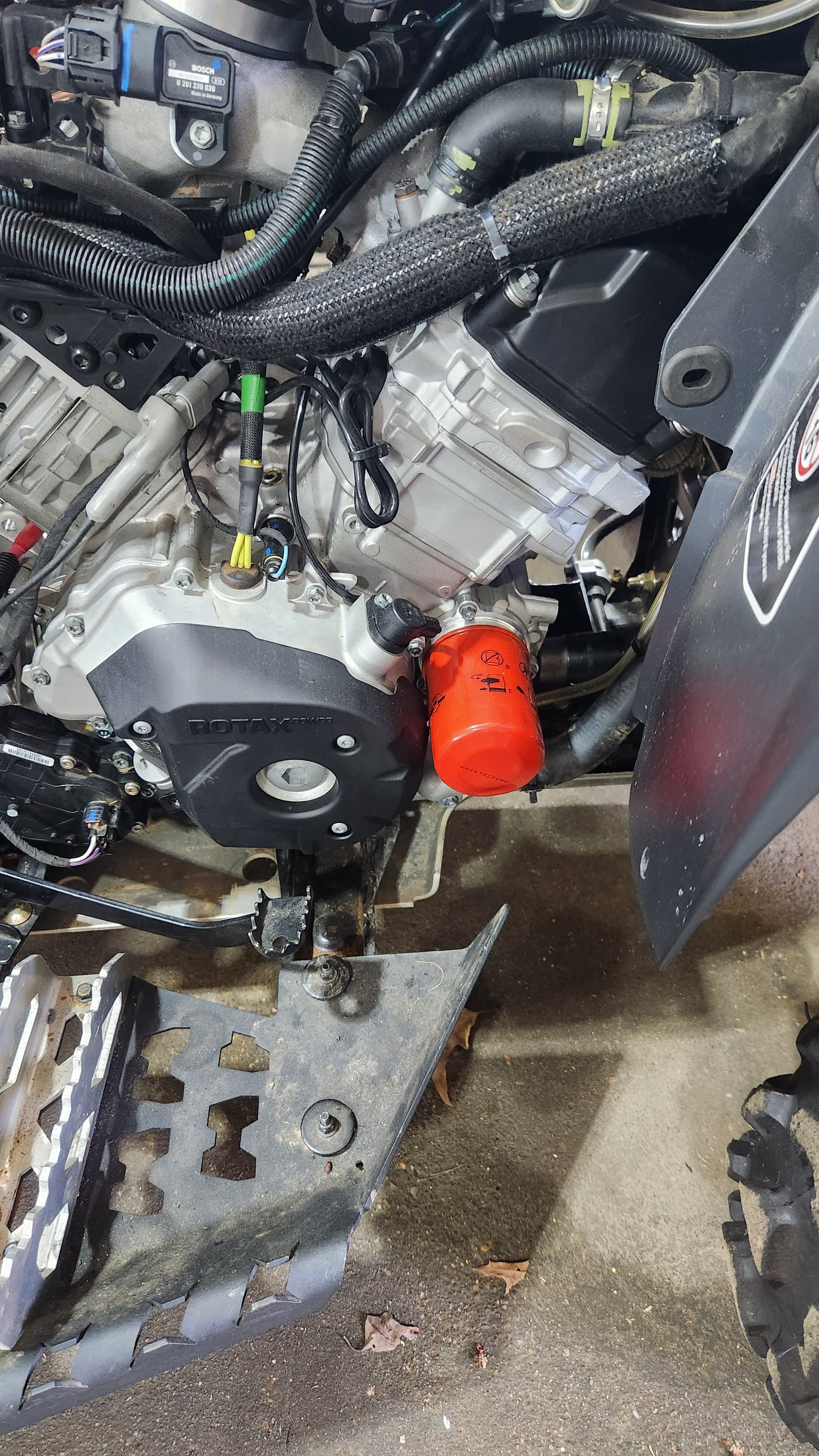 CANAM SPIN ON OIL FILTER ADAPTER