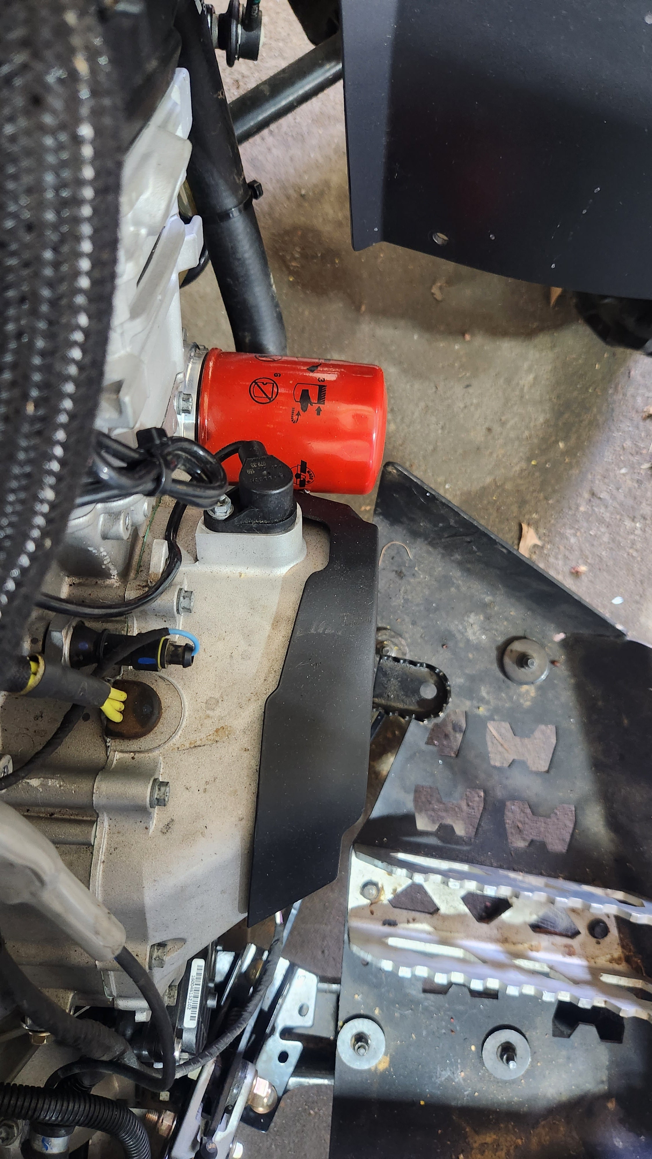 CANAM SPIN ON OIL FILTER ADAPTER