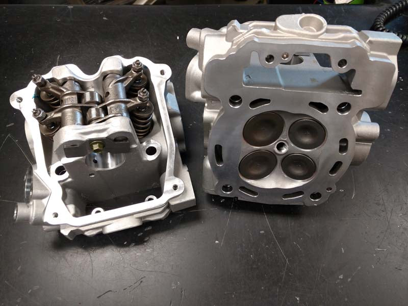 Canam G2 1000 Maverick heads (2)