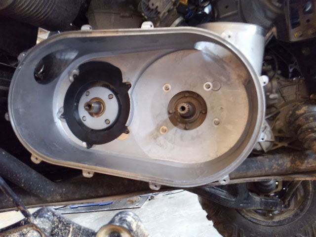 Canam X3 cast aluminum backplate