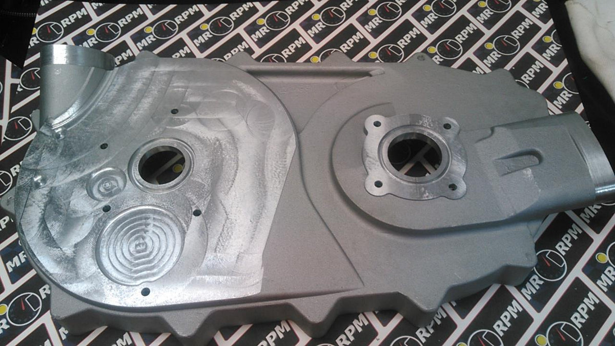 CANAM ORIGINAL VTWIN CAST ALUMINUM BACK PLATE